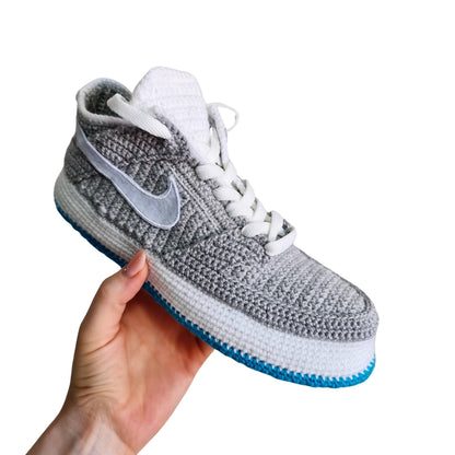 SB Dunk Low Air Mag Marty McFly Sneakers Crochet Slippers Plush - Byseay