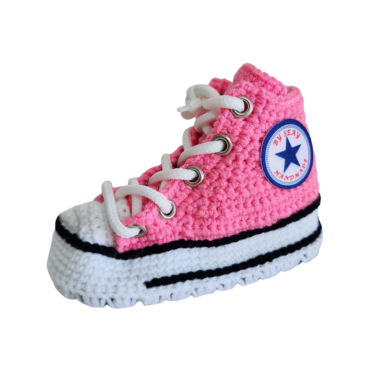 Canvas Baby Girl Pink Booties Plush Slippers Sneakers - Baby Shower Infant Newborn Cute Animal Socks - Toddler High Top Walker Soft Shoes