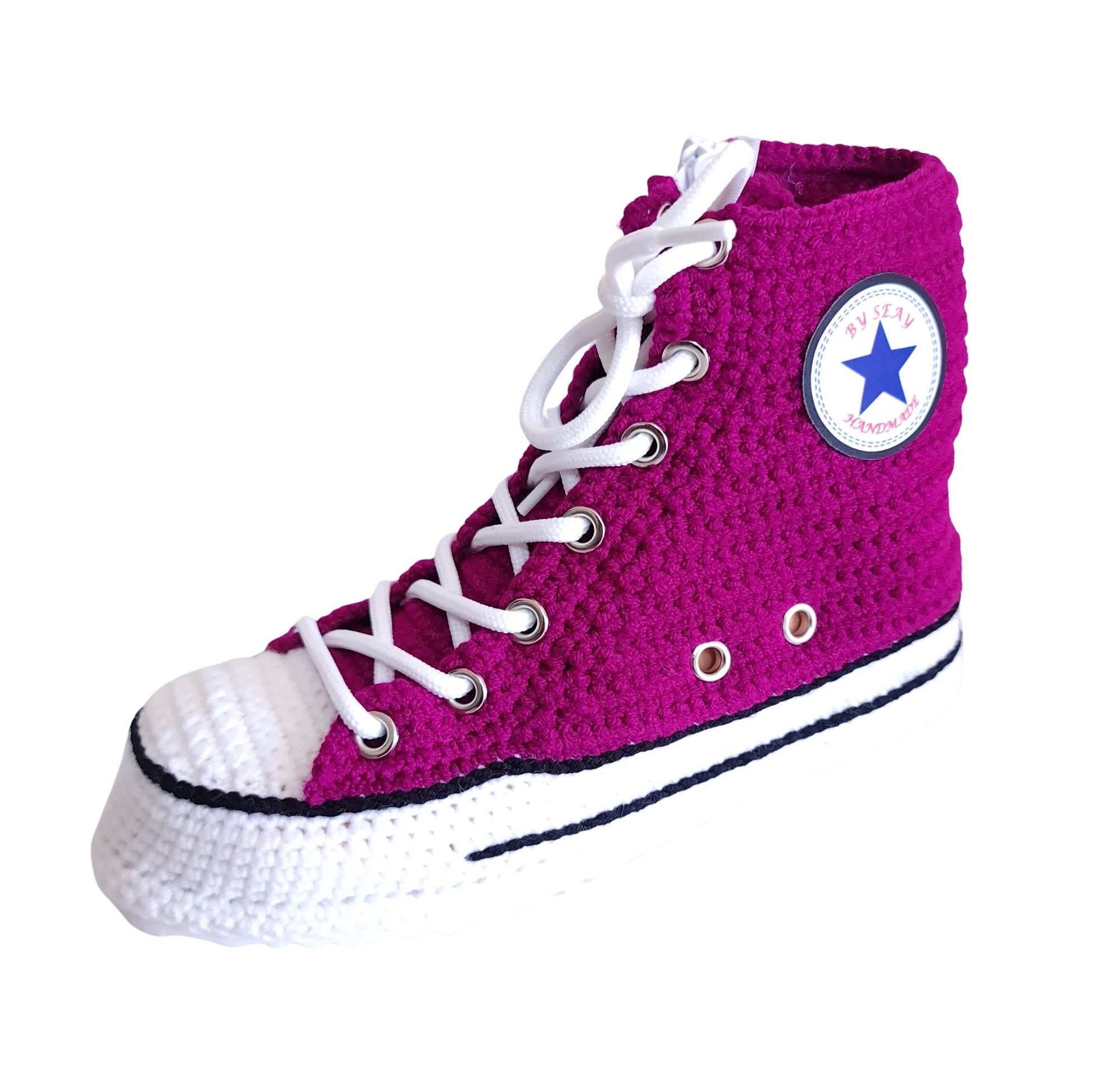 Claret Red Sneakers Slippers Converse Custom Plush Shoes