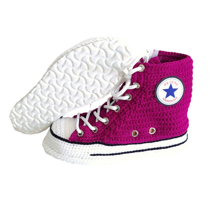 Claret Red Sneakers Slippers Converse Custom Plush Shoes