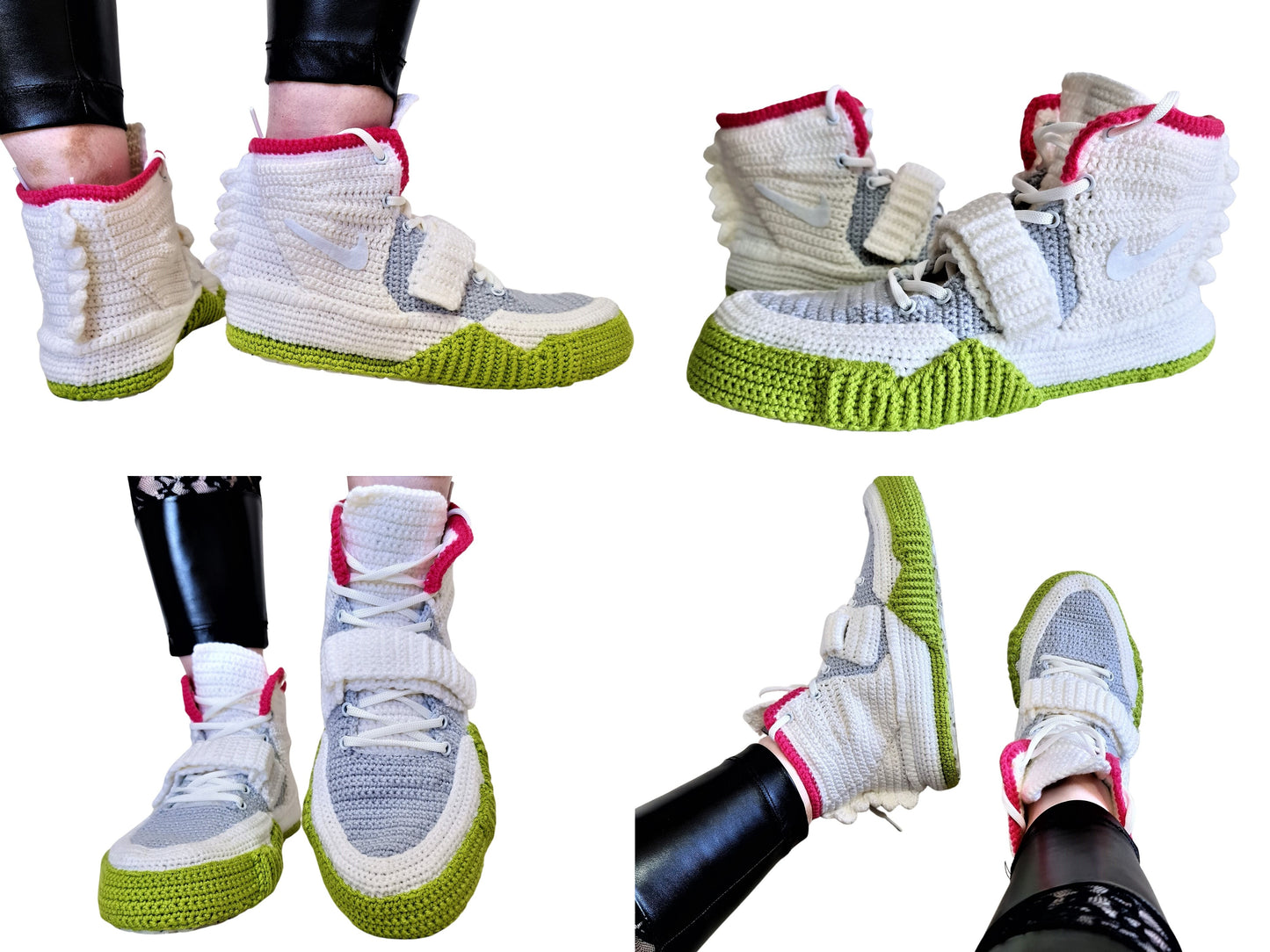 Yeezy 2 Pure Platinum Sneakers Slippers Plush House Booties Shoes