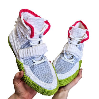 Yeezy 2 Pure Platinum Sneakers Slippers Plush House Booties Shoes