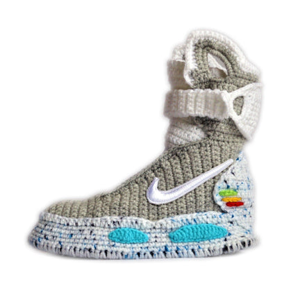 air mag slippers back to the fature marty mcfly custom handmade sneakers