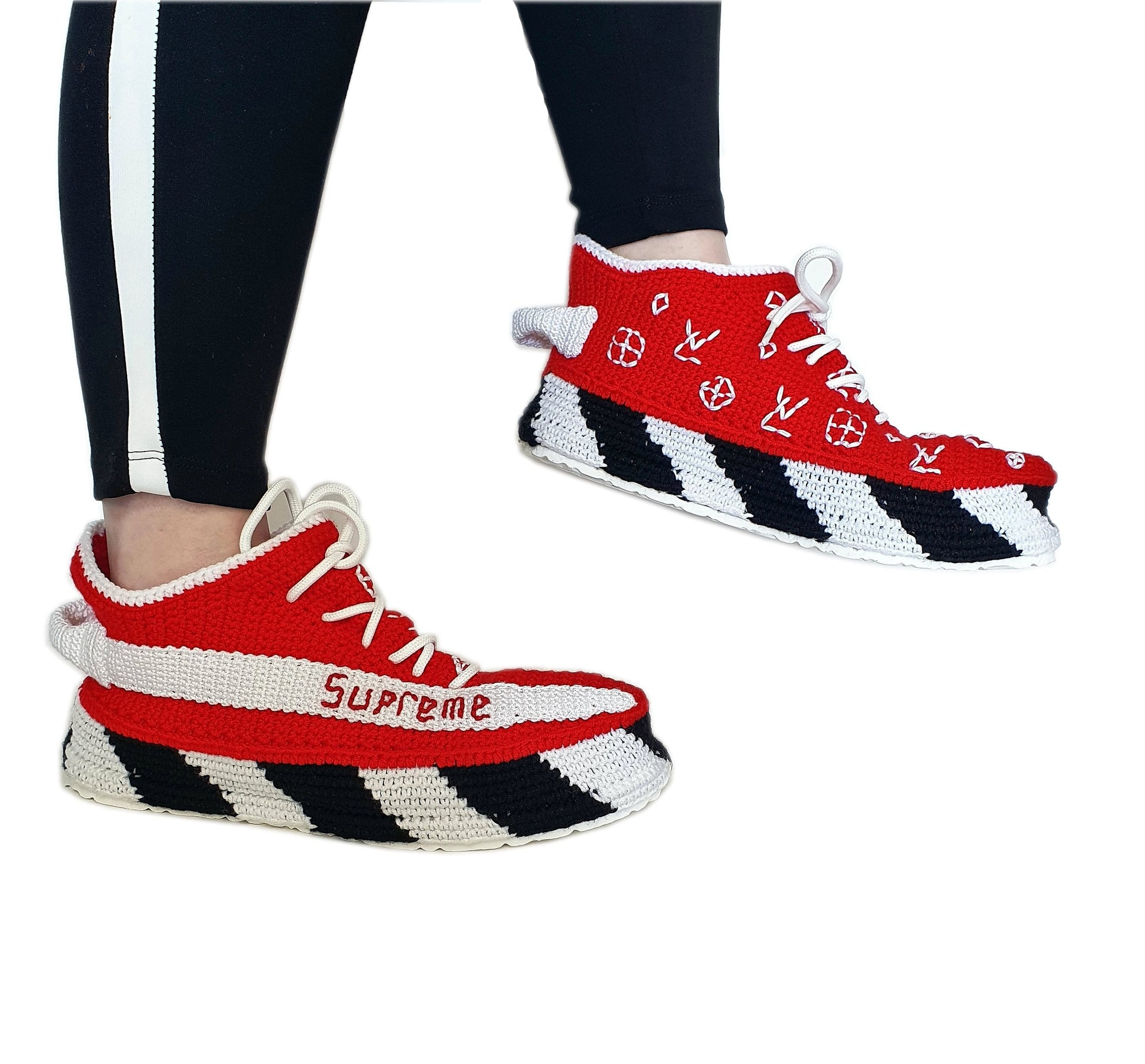 Sneakers Slippers Plush Soft Wool Casual Home Shoes - Byseay