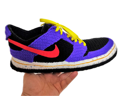 Jordan Dunk Low Purple Sneakers Plush Slippers - Byseay