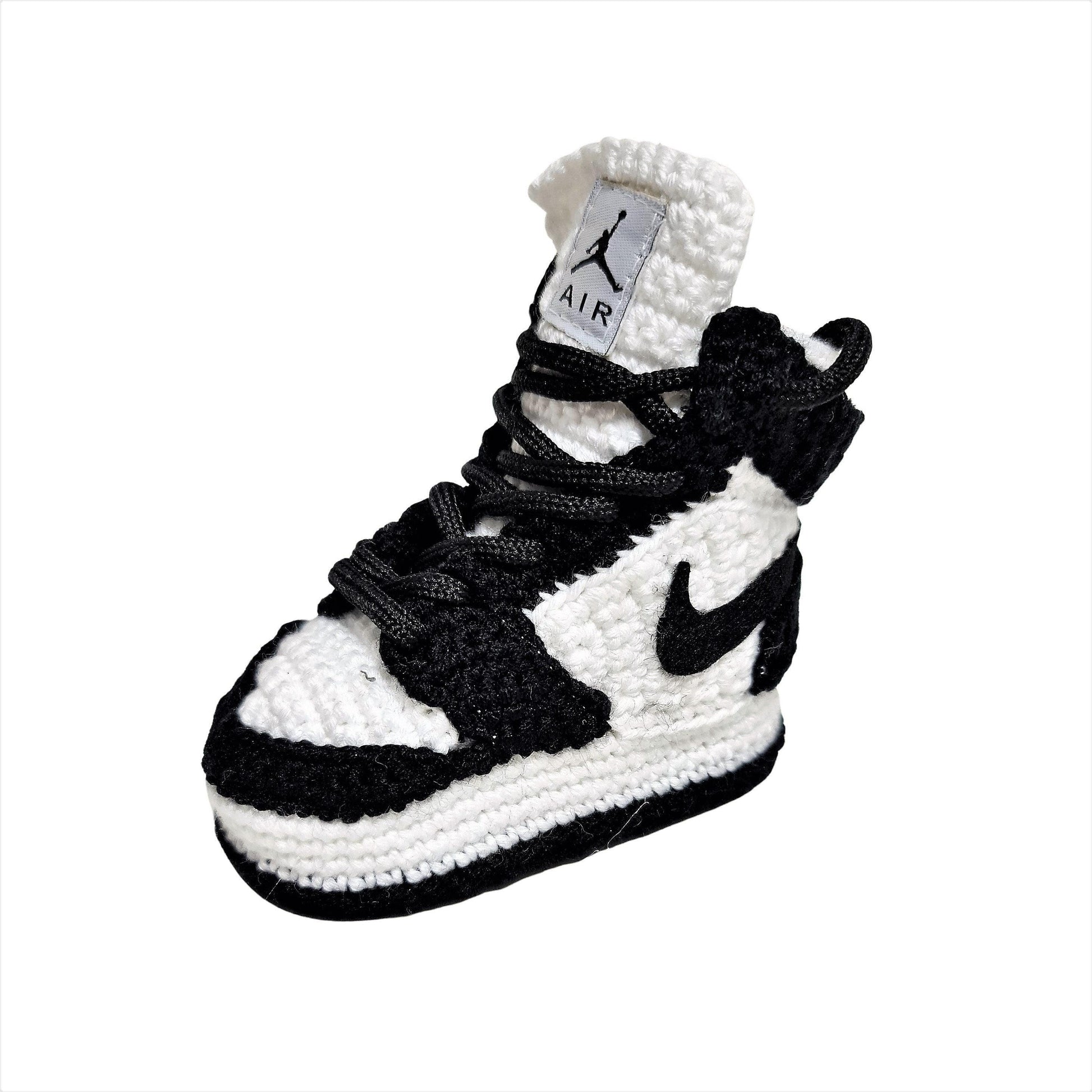 Baby Crochet Kids' Toddler Jordan Retro Slippers Basketball Soft Newborn Sneakers Booties - Byseay