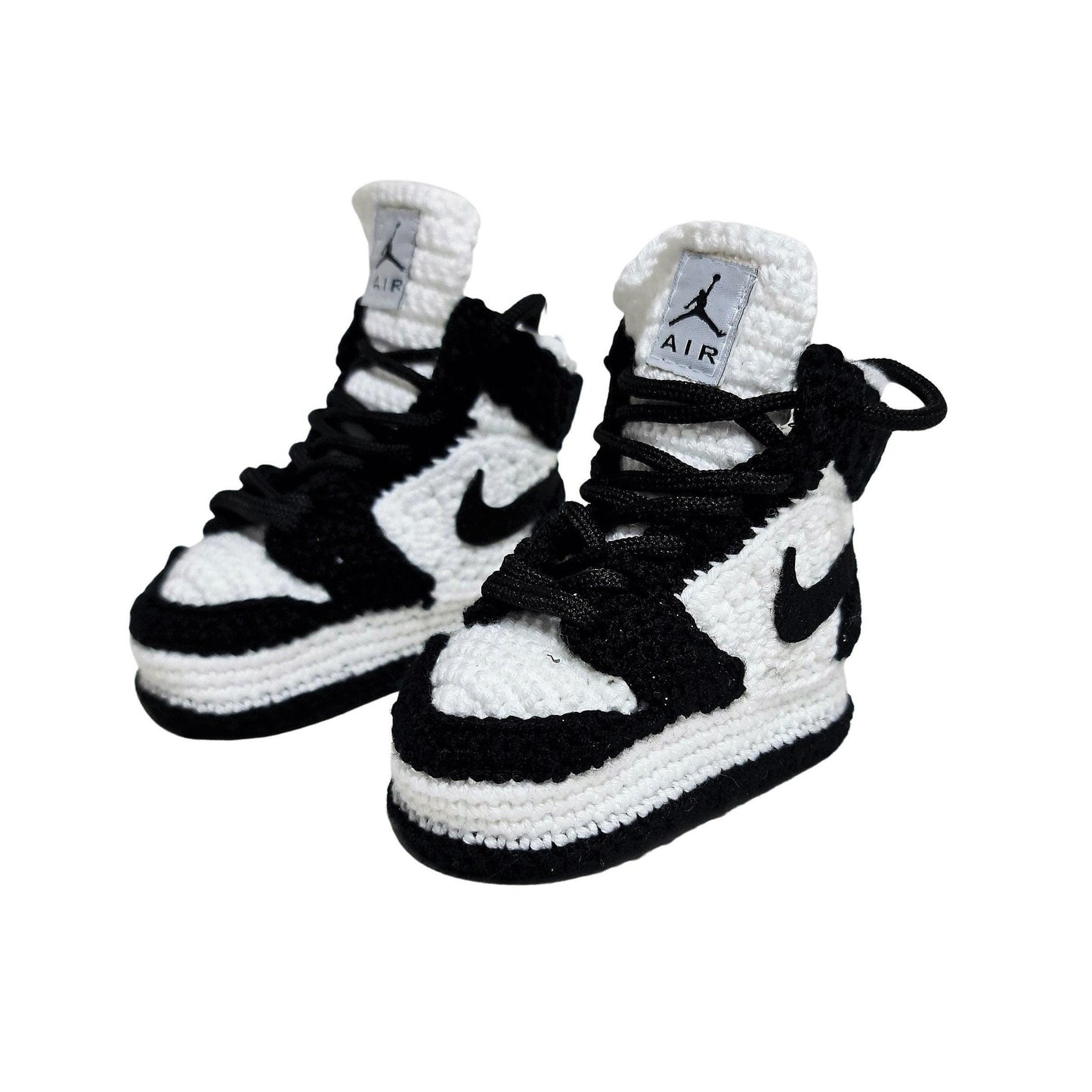 Baby Crochet Kids' Toddler Jordan Retro Slippers Basketball Soft Newborn Sneakers Booties - Byseay