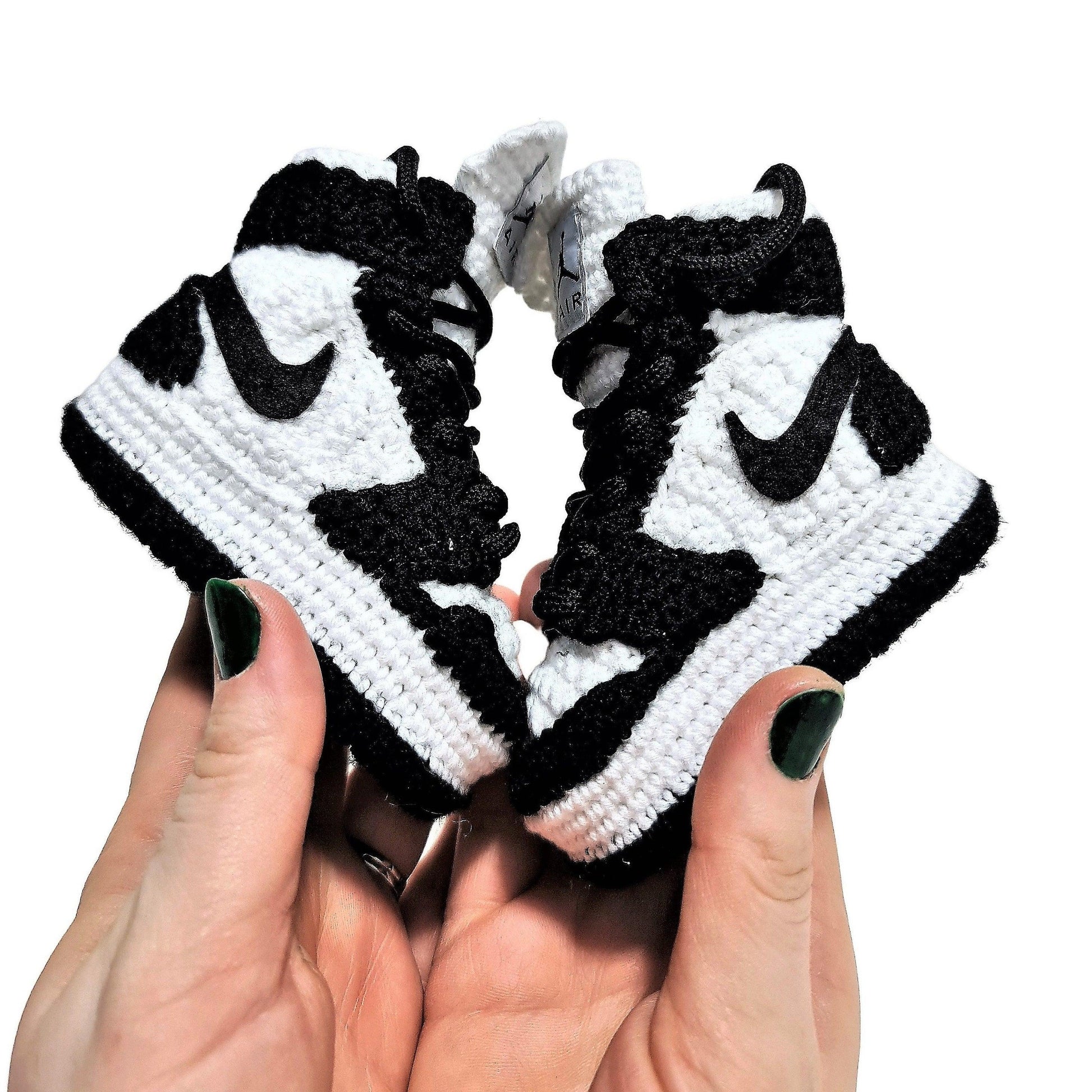 Baby Crochet Kids' Toddler Jordan Retro Slippers Basketball Soft Newborn Sneakers Booties - Byseay