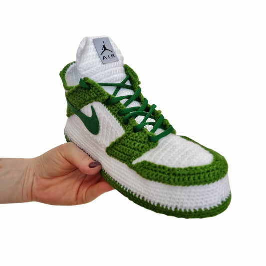 Dunk Low Green Sneakers Jordan Plush Slippers Custom House Shoes