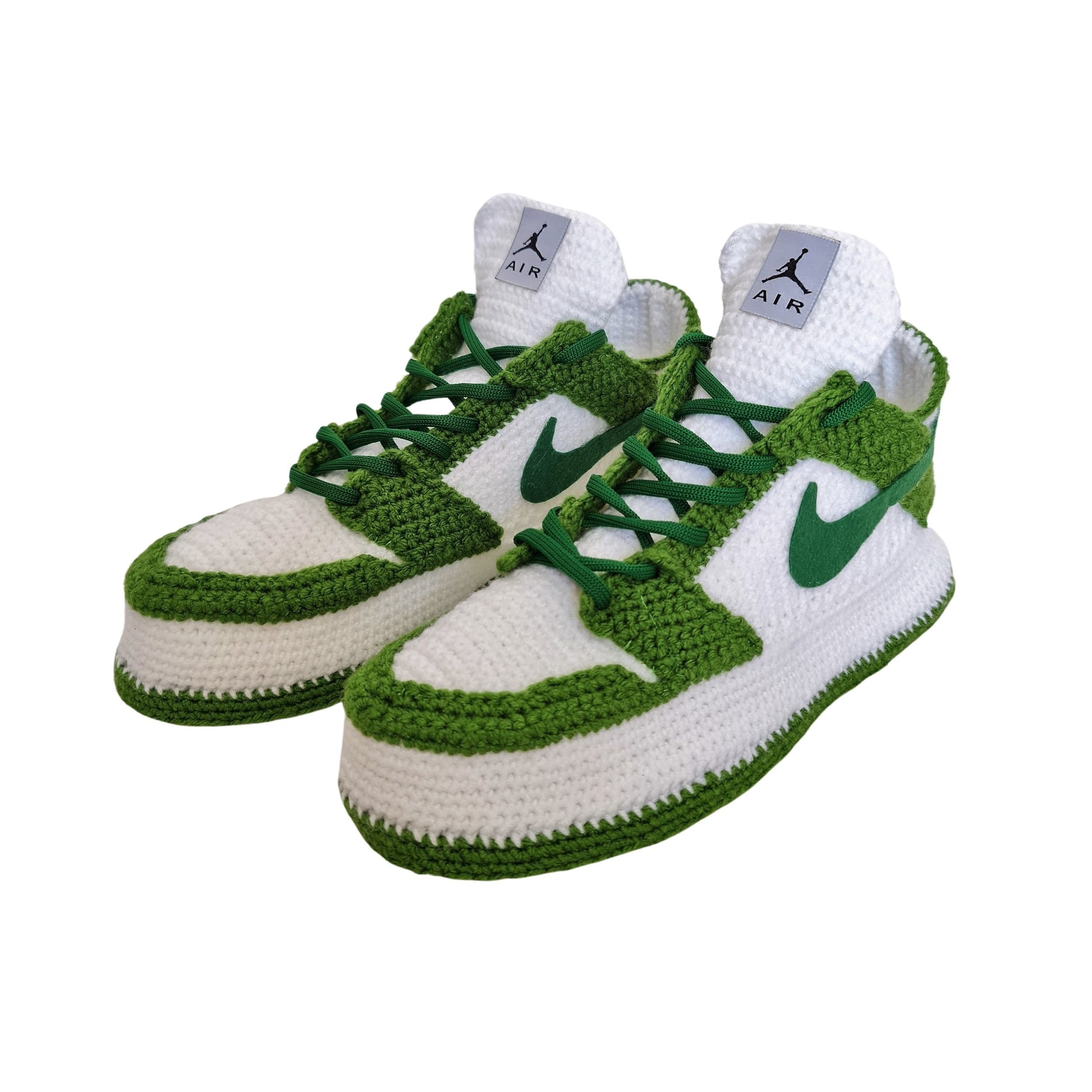 Dunk Low Green Sneakers Jordan Plush Slippers Custom House Shoes - Byseay